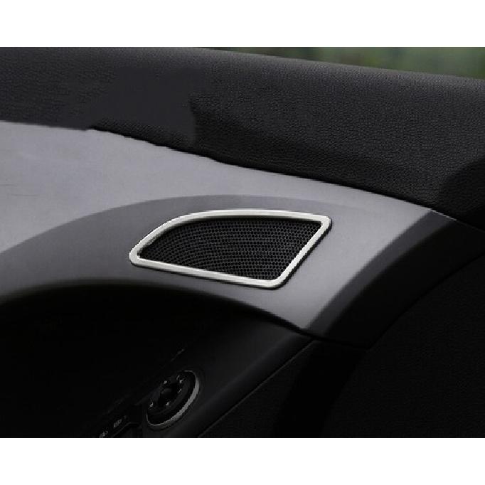 For Hyundai Elantra 2011 2012-2016 Titanium Silver Inner Door Tweeter Cover Trim