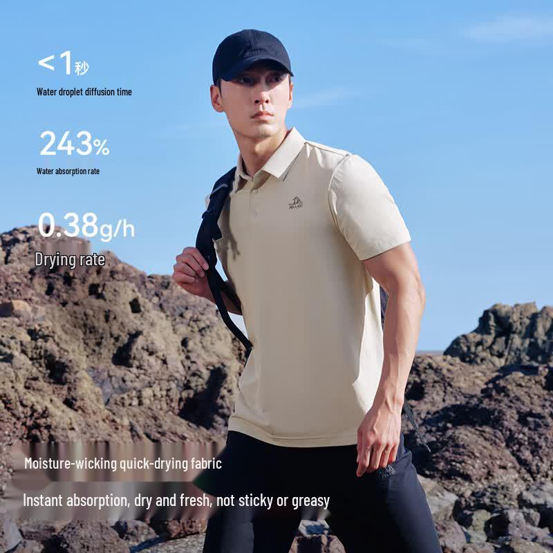 Pelliot Outdoor Quick-Dry Anti-Bacterial Polo Shirt