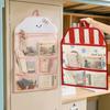 Space Saving Underwear Storage Organization Cartoon Wardrobe Mounted Storage Bag  Kitchen Wardrobe
