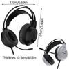 Over Ear Wireless Headphones with Microphones & 80 Hours Battery Life Multifunction Headphones Upgrades for Gaming & Mus