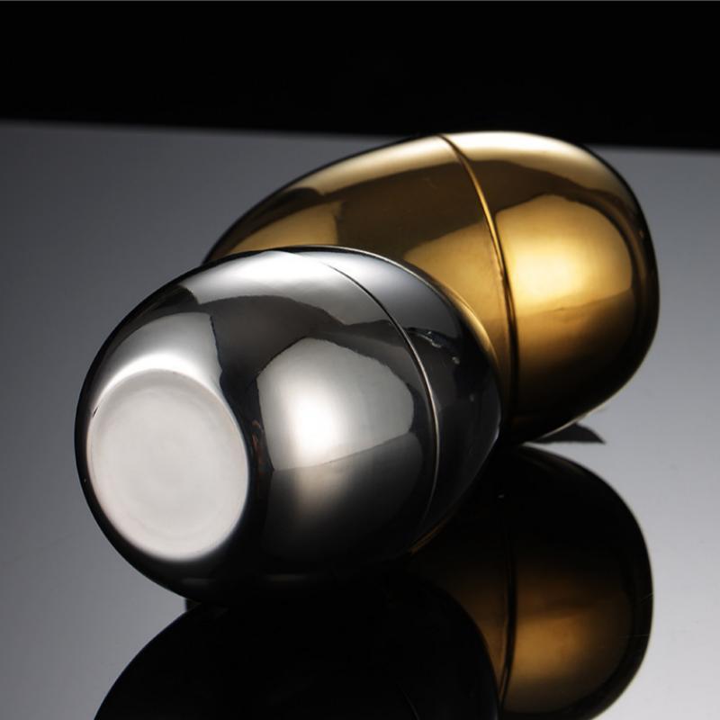 Creative Eggs Shaped Toothpick Case 304 Stainless Steel Toothpick Dispenser For Office Desk And Dining Table Kitchen Accessories