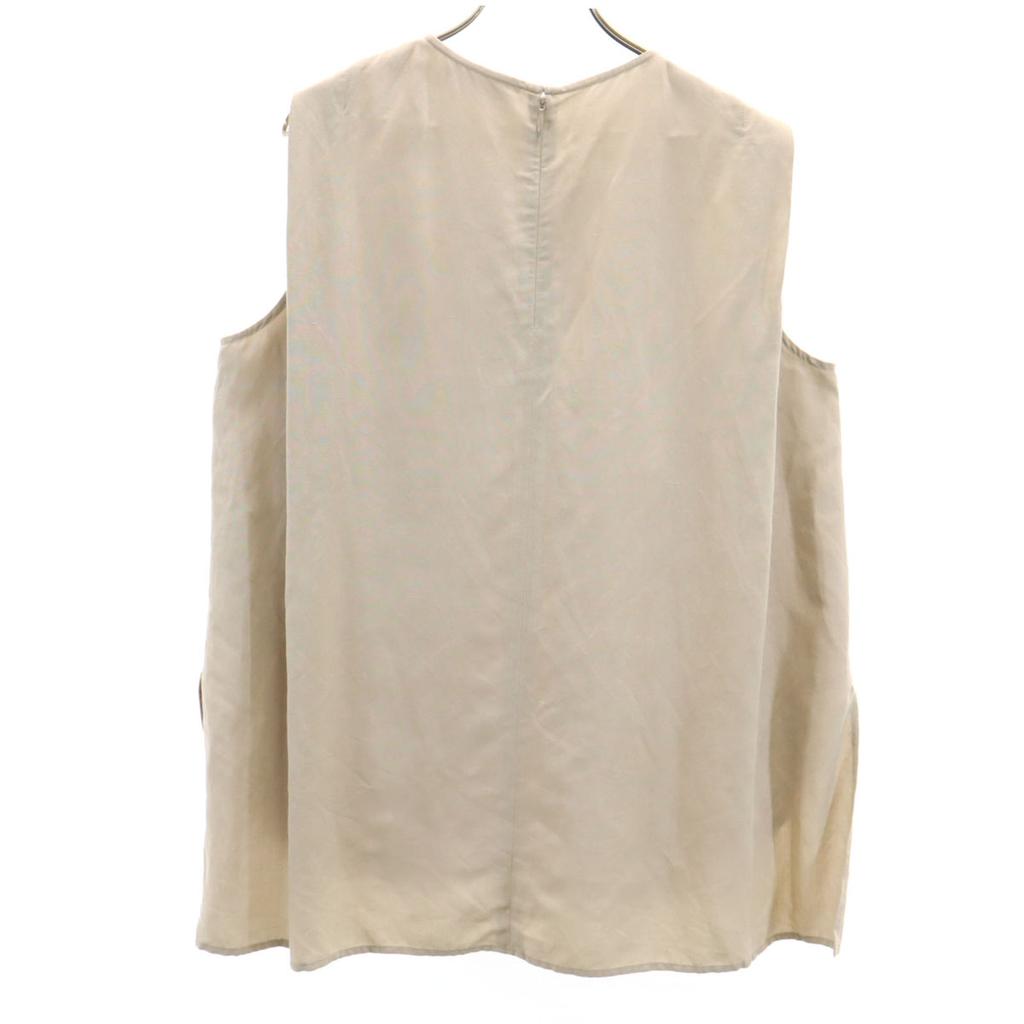 sacra Made in Japan Linen Blend No sleeve shirt 38 Gurege Women Used