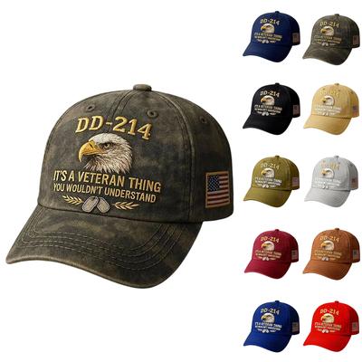 Men's And Women's Commemorative Hat, Distressed Adjustable Sun Hat, Fun Hat
