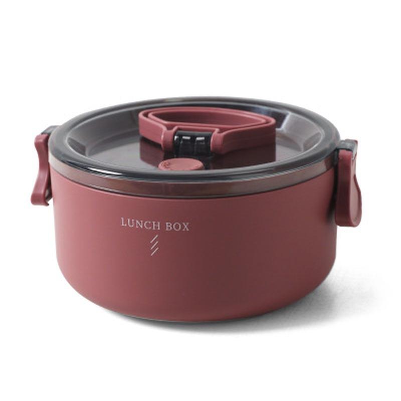 1/2-lagige Lunchbox Lebensmittelbehälter Snack Lunchbox Mahlzeit Lebensmittelbehälter Aufbewahrungsbox