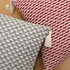 BUYNOW Simple Yarn-Dyed Jacquard Pillow Case Light Luxury Cushion Cover Nordic Style Hotel Home Living Room Decor Sofa Cushions