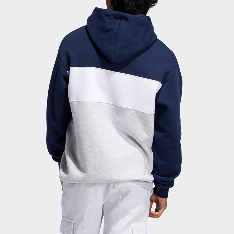 Adidas Originály Zvýšená Mikina s Trojlístkem Pánské Mikiny Modrá EC7279