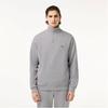 Lacoste Mens Interlock Quarter Zip Sweatshirt