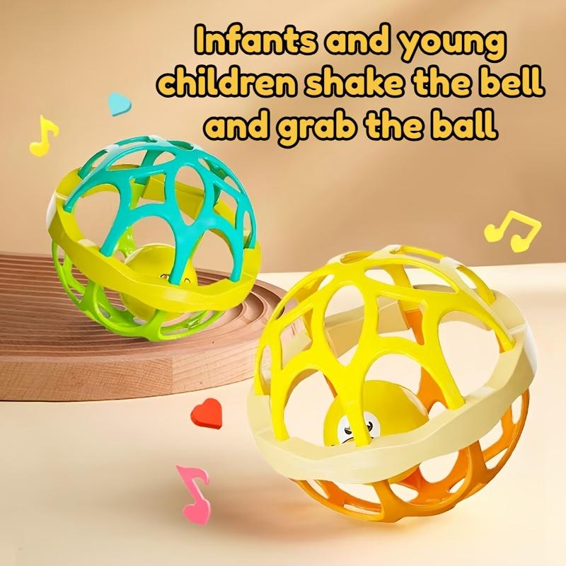 Baby Vibrating Hand Bell Toy - Sensory & Hearing Development Toy with Grip Training,  Ideal Birthday Gift for Infants