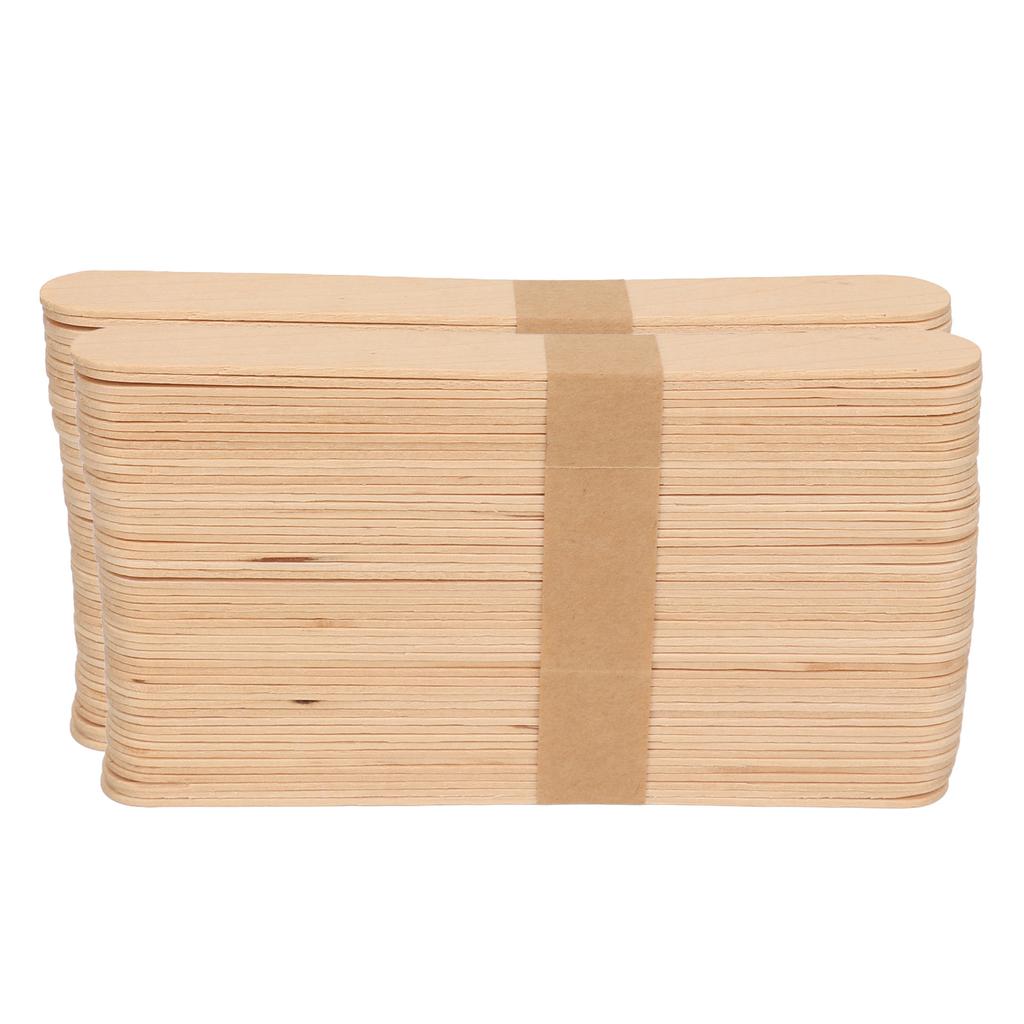 300PCS Waxing Craft Stick Multifunctional Birch Wood Hair Removal Stick for Home