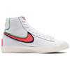 Nike Blazer Mid 77 Infinite White Crimson Women's Sneakers Skateboard Shoes DC1746-103