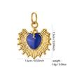 Stainless Steel Drip Oil Ice Cream Heart Necklace & Bracelet Charms