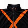 Giacca da uomo DRIPX Harajuku Streetwear Americano Patchwork Color Block Zip Up Manica Lunga Cappotto Vestibilità Larga Casual Unisex Tendenza Moda Nuovo
