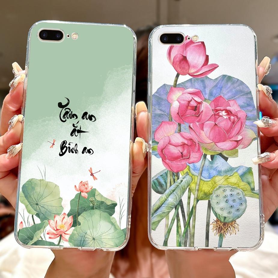 For Apple iPhone SE 2020 Case Popular Fashion Painted Cover 4.7'' Soft Silicone Phone Case For iPhone SE 2022 iPhoneSE 2020 Bags