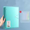 Multifunctional PP Storage Booklet Loose Leaf A4 Binder Family ID Storage Bag Dustproof Photo Album School