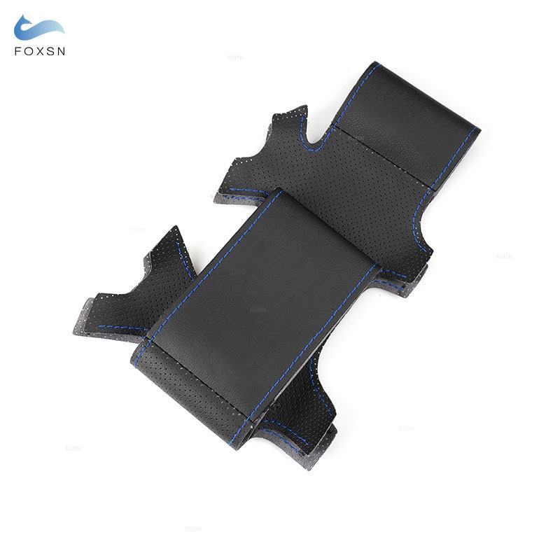 Car Accessories Steering Wheel Cover Leather Trim For Ford Mondeo 2007 2008 2009 2010 2011 2012 2013 2014 Galaxy S-Max 2006-2014