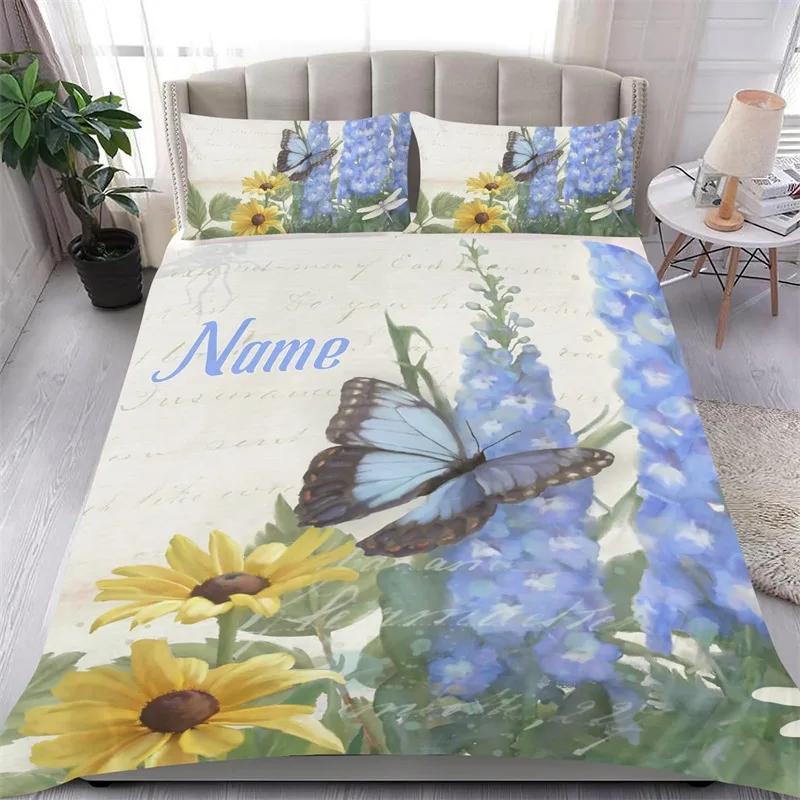 Capa de edredom com estampa de coala e flores, conjunto de cama com desenho de animal, capa de edredom de elefante, tamanho king size para meninas e adolescentes, presente