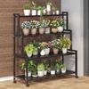Multi-Tier Mobile Ladder Flower & Storage Rack