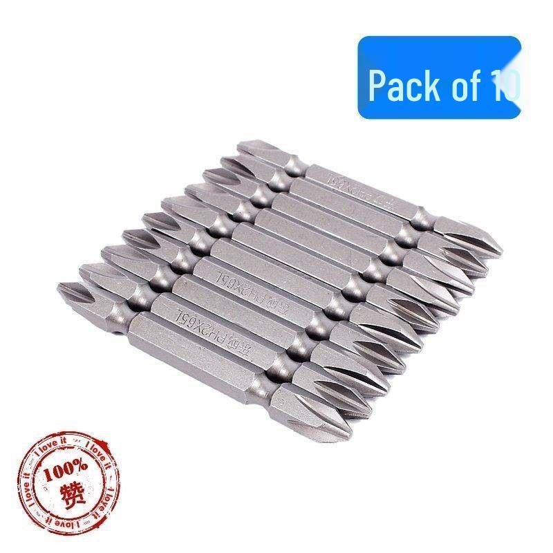 High Hardness Double-Ended Phillips Magnetic Screwdriver Bits for Electric Hand Drill