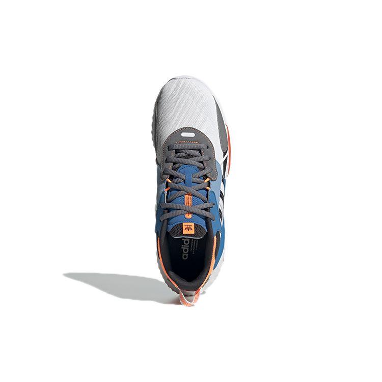 Adidas Originals Hi-Tail Round Toe Comfortable Non-Slip Low-Top Casual Shoes Men Sneakers White Blue Gray GY3535