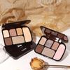 Novo Starlight 6 Color Eyeshadow, 02. 2#Human Fireworks, 1 pc