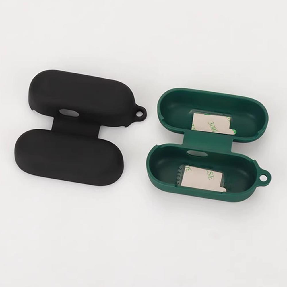 For Sony WF-C510 Bluetooth-compatible Earphones Case Soft Silicone Cover with Anti-Lost Buckle