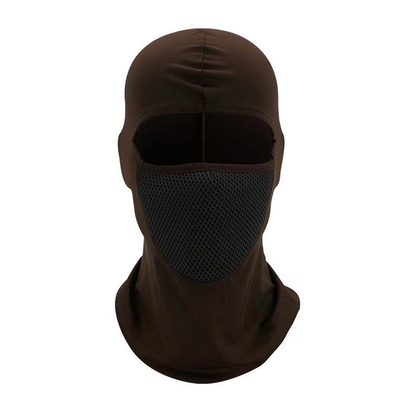 Breathable Spring-Summer Cycling & Ski Face Mask with Mesh Filter