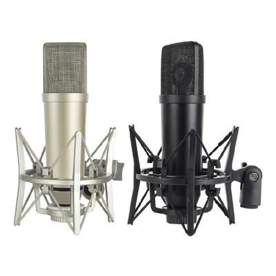 XLR Compatible Condenser Microphones With Enhanceds Noise Reductions For Crisp Vocal Reproduction