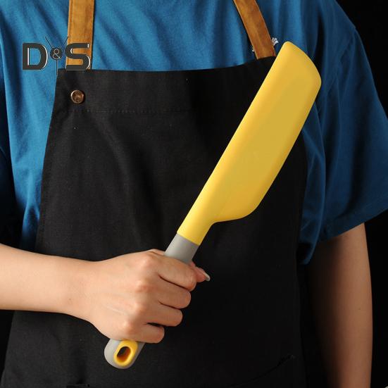 Silicone Scraper Spatula for Baking Cooking Food Grade Cream Mixer Butter Blender Salad Stirrer Multifunctional Kitchen Tool for Home Bakery
