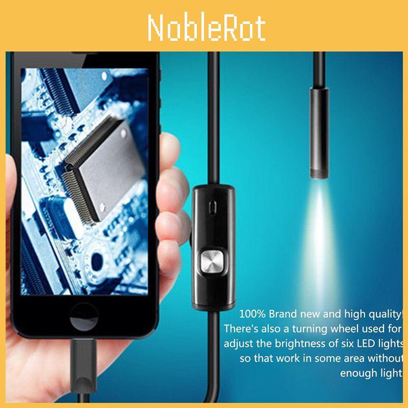 Usb Borescope Endoscope With Phone Connection Portable Visual Tool Inspection