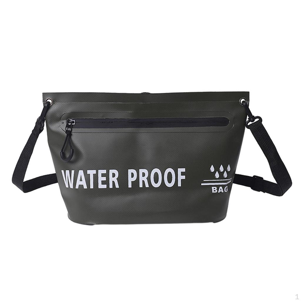 Dry Bag, Waterproof Tote Bag with Handle, Shoulder for Water Sports, Fishing, Swimming,