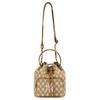 New MLB Polyester Bucket Bags Handbags Shoulder Bag Crossbody Bag Regular Women's Khaki 32BG34111-50B
