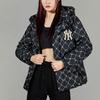 MLB Down Jacket Short Unisex Black 3ADJM0316-50BKS