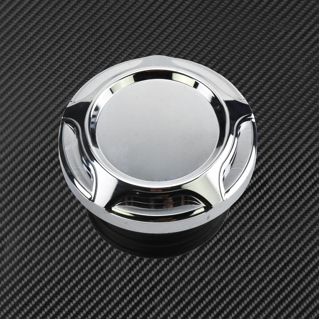Motorcycle Crown Style Vented Fuel Tank Cap CNC Oil Cap Fuel Gas Tank Cover For Harley Sportster Dyna Softail Touring Road King
