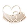 Herzförmiger Toilettenpapierhalter 3D-gedruckt Rutschfeste Basis Toilettenpapierständer Rostfrei Stabil Taschentuchhalter Valentinstag