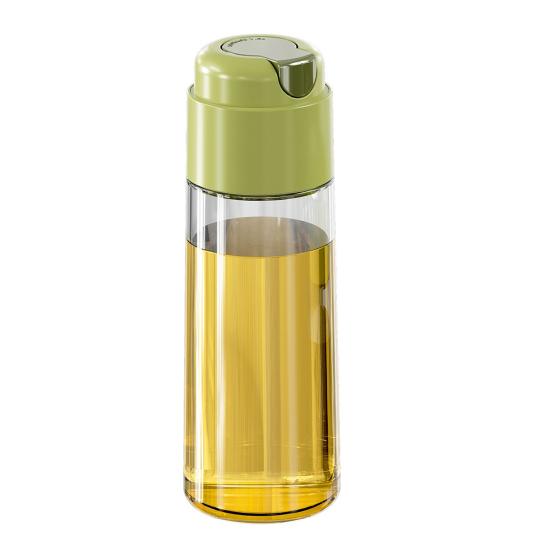 Automatic Oil Dispenser Glass Kitchen Oil Bottle with Drip-Free Spout 320ml/500ml Leakproof Sauce Cruet for Olive Oil Vinegar Soy Sauce Wine