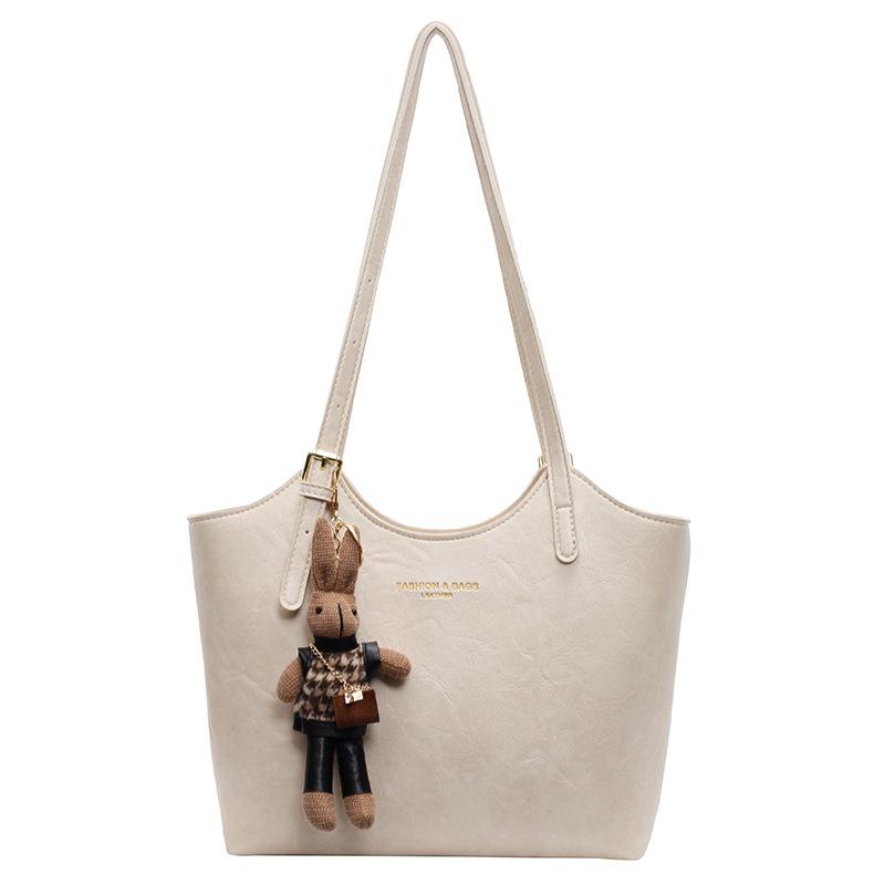 Today's Popular Versatile Fashion Simple Style Niche Retro Underarm Tote Bag Women's Casual Commuting Texture Shoulder Bag