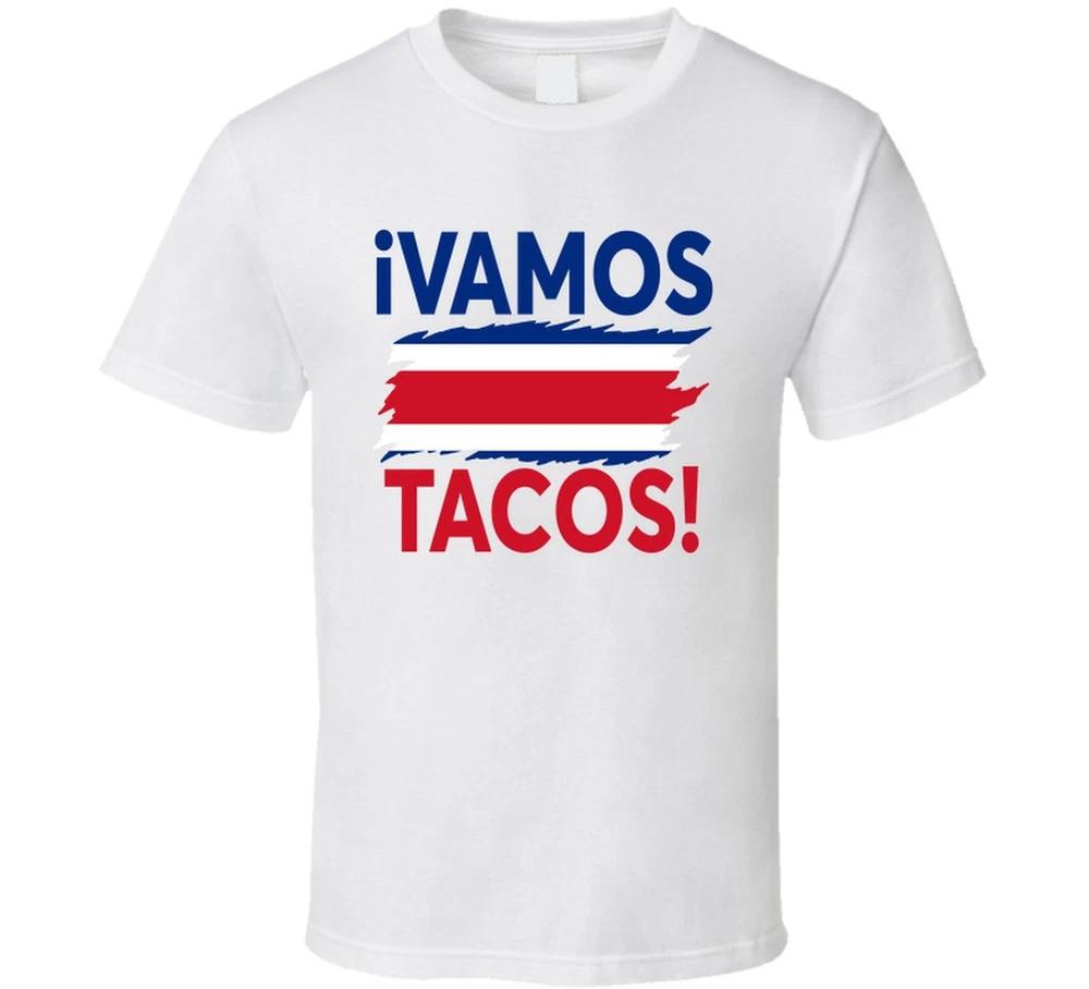 Ivamos Tacos Costa Rica Soccer Football Fan T Shirt S