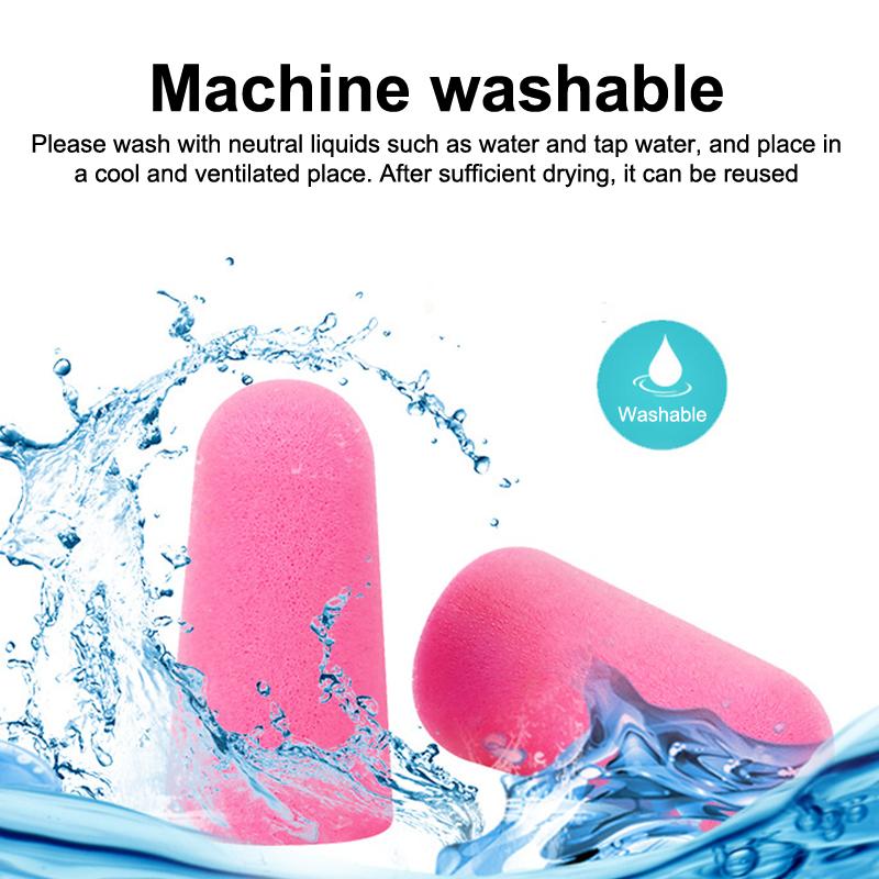 10 Pairs Sponge Earplugs Noise Canceling Sleep Earplugs Noise-Isolating Earplugs Dust Resistant Abrasion Resistant Flexible Work