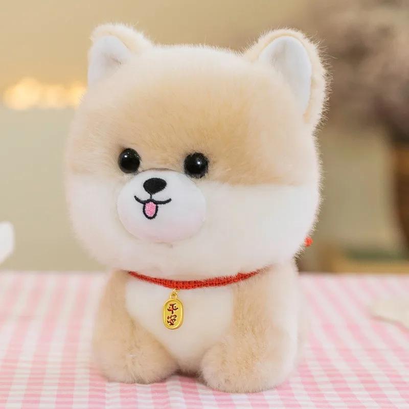 Birthday Gift Cute Puppy Doll Plush Toy Husky Doll Corgi Doll Simulation Animal Plush Doll Children Toy Gift