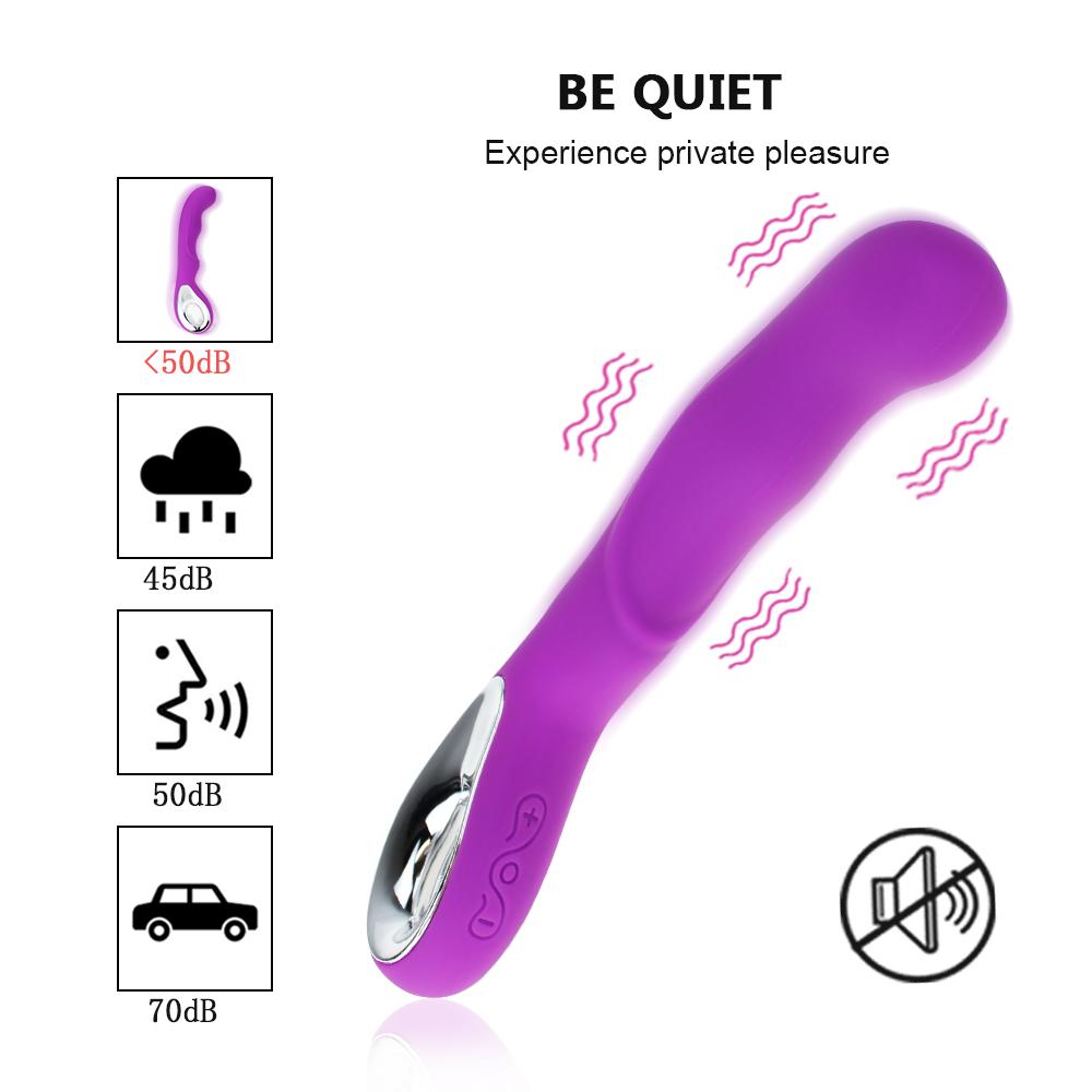 Dildo Vibrator Wand Clitoral Stimulator 10 Modes G Spot Massager Nipple Stimulator Anal Pleasure Sexy Adult Sex Toys for Woman
