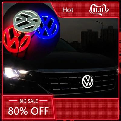 2026 Het För VOLKSWAGEN VW 4D LED För Volkswagen VW logolampa främre märkning bakre märkning gäller för Tiguan/Passat/Golf /Polo/ Jetta/