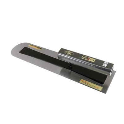 Kincho Rundkelle, Echter dicker, schwarz lackierter quadratischer Griff, 390 mm, harter Trundum-Kleber, 0,3 mm