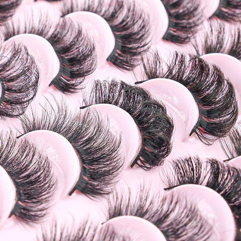 Lashie - Multipack Cils Postiches Yeux de Poupée (Modèles variés)