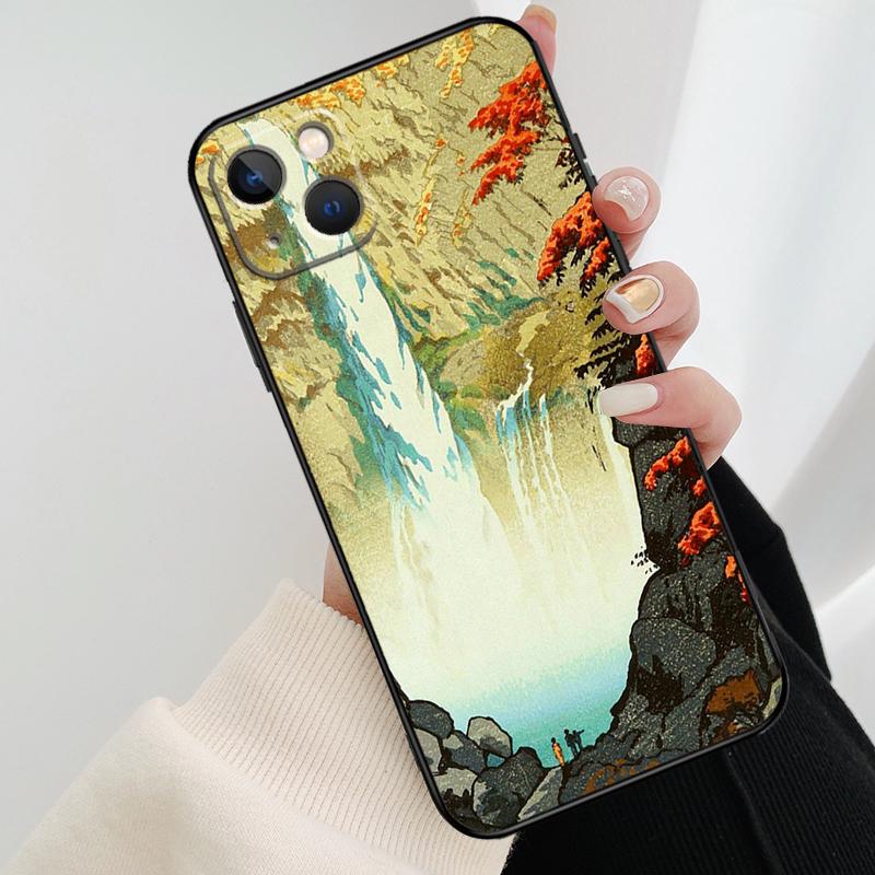 Ukiyo-e Japanese Style Art Phone Case For iPhone 17 Pro Max 16 15 11 13 12 14 Pro Max mini 15 16 Plus 16e 17 Air Cover
