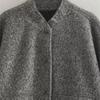 Solid Color Casual Pocket Coat Fall Women's Temperament Jacket