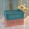 Mini Hollow Plastic Folding Storage Basket for Small Items - Gift Model 5002