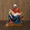 1PC Mother Madonna with Jesus Christ After Crucifixion Resin Statue Figurines Ornament Church Gift Home Decoration