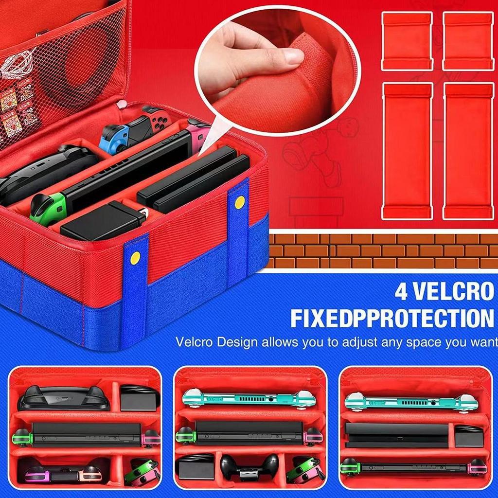 Nintendo Switch 2 Protective Case: OLED Travel Bag for NS Console with High-Capacity Storage