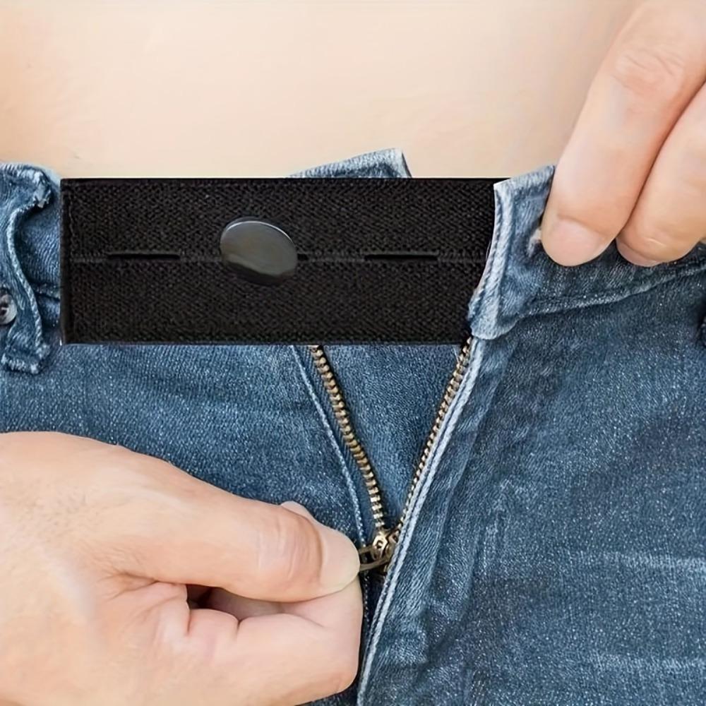 Instant Belt Loop Extension for Jeans & Pants, Elastic Comfort Fit for Men & Women, Casual, Weddings, Parties, Daily Commute, Casual Wear Accessory