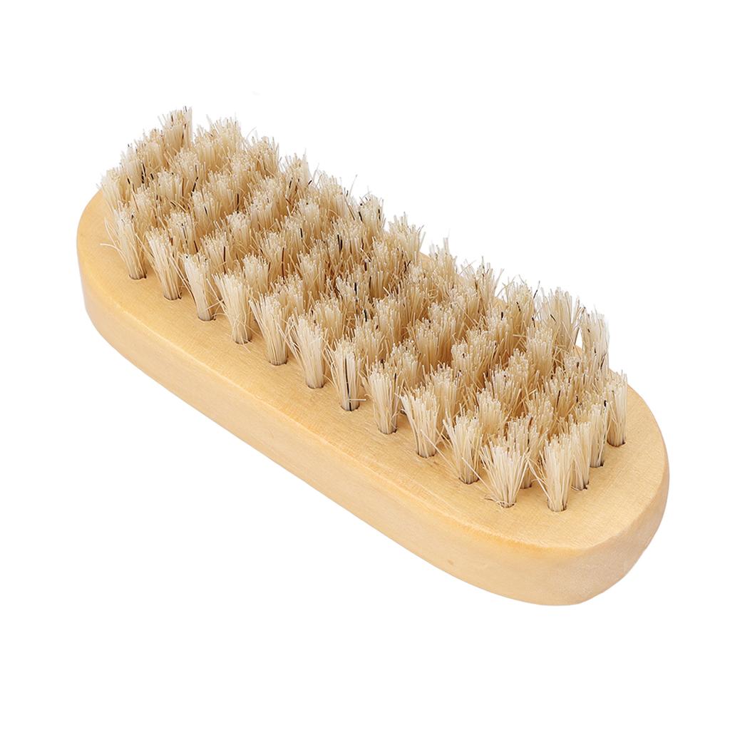 Nail Brush Multifunctional Wooden Double Sided Nail Cleaning Brush for Men Women